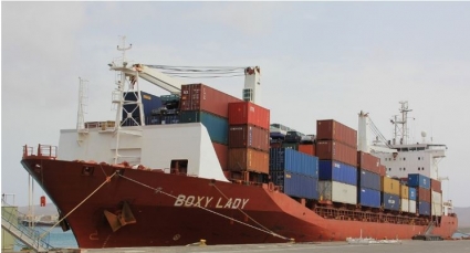 "BOXY LADY" WAS THE SHIP OF THE WEEK