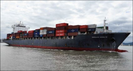 "GERHARD SCHULTE" WAS THE SHIP OF THE WEEK