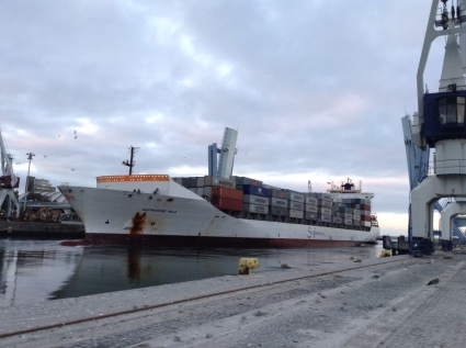 "SAFMARINE NILE" HANDLED OVER 2,000 TEU